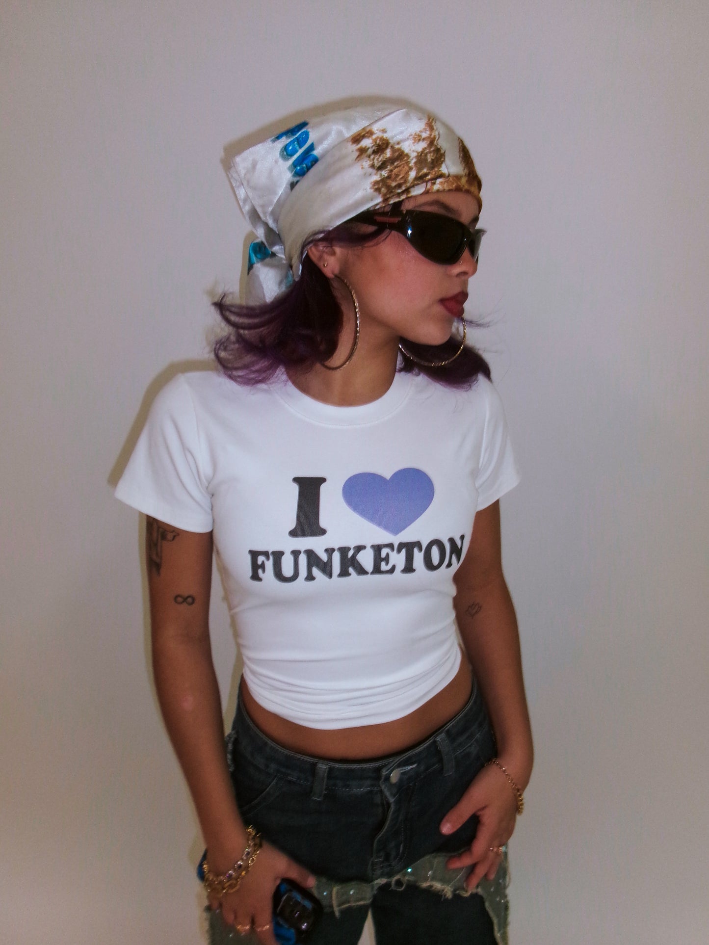 I 💜 Funketon baby tee