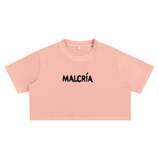 Snow Washed Crop Top