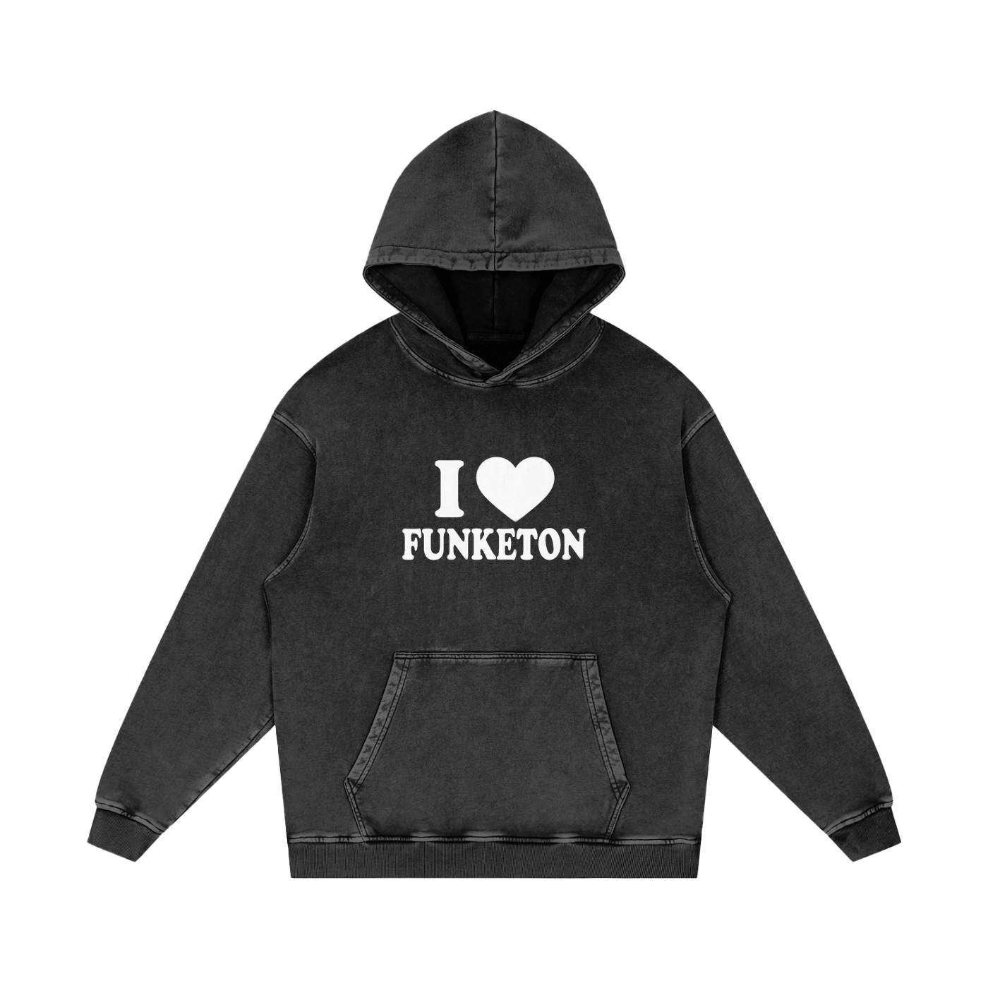 I 💜 FUNKETON Cotton Hoodie