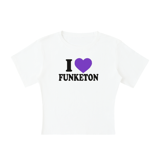 I 💜 Funketon baby tee
