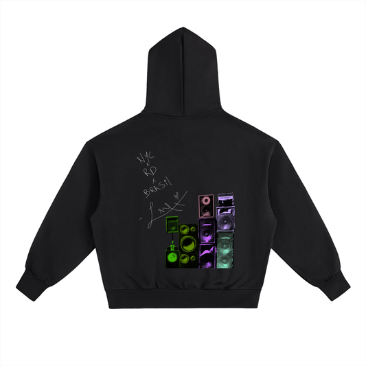 I 💜 FUNKETON BLACK HOODIE