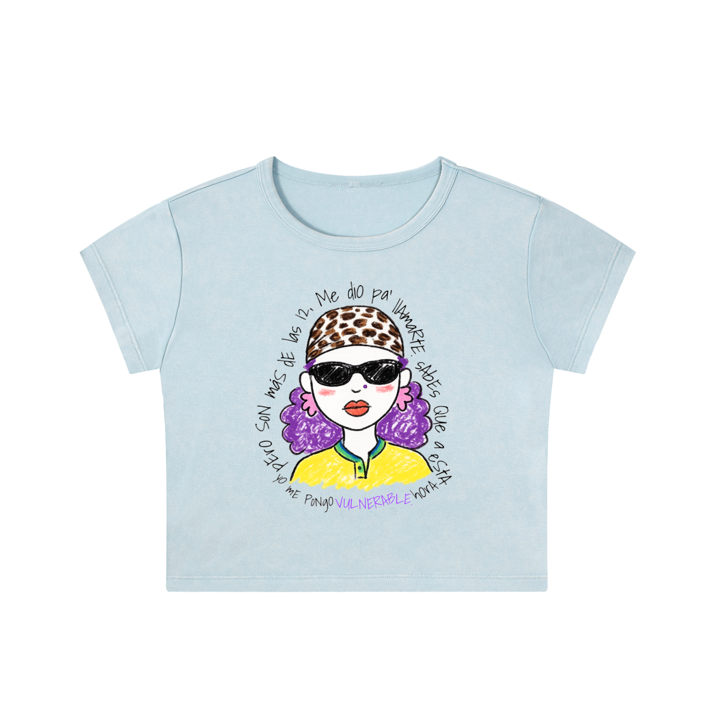 Lenexxsita Vulnerable Crop Top