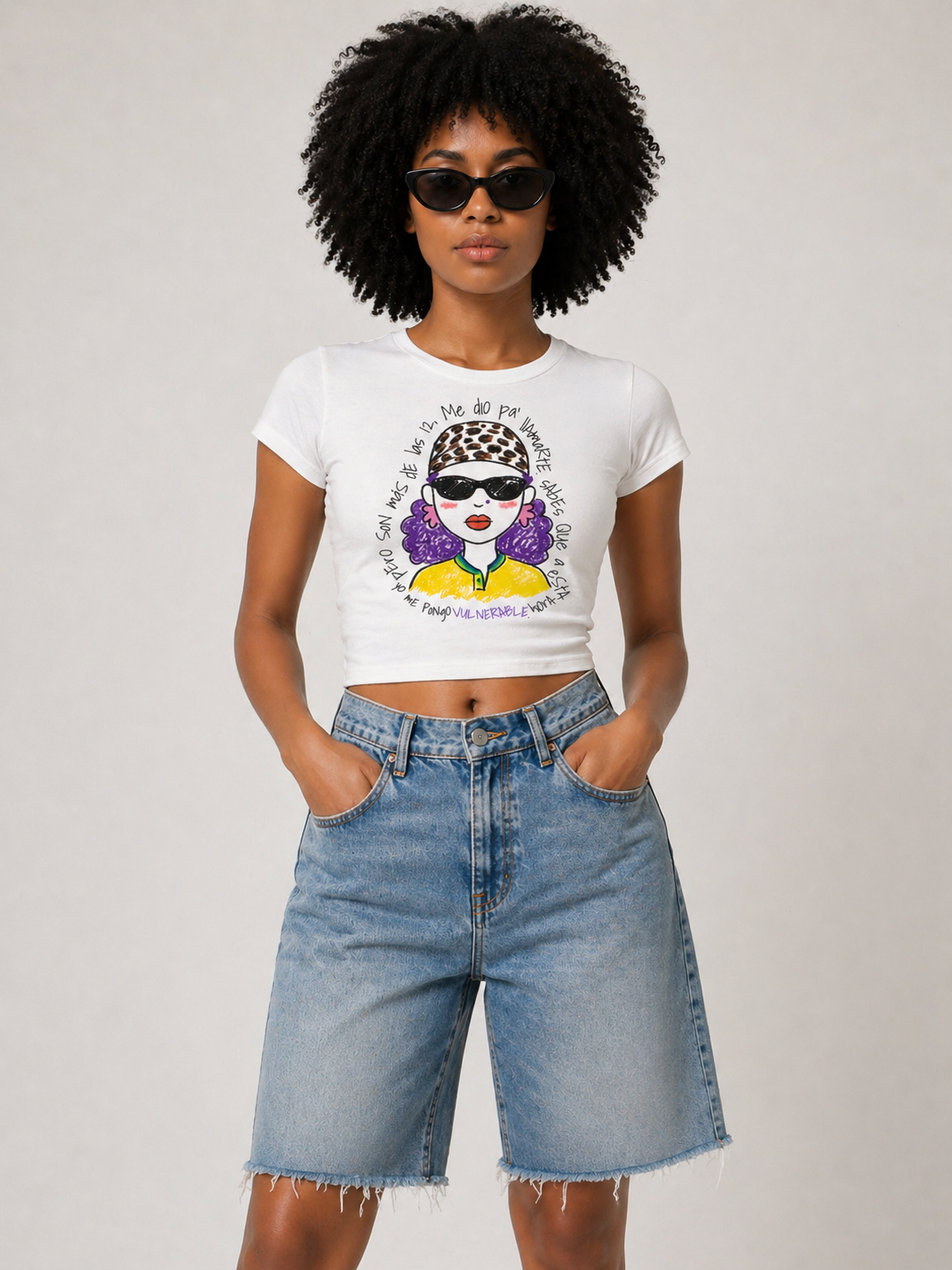 Lenexxsita Vulnerable Crop Top