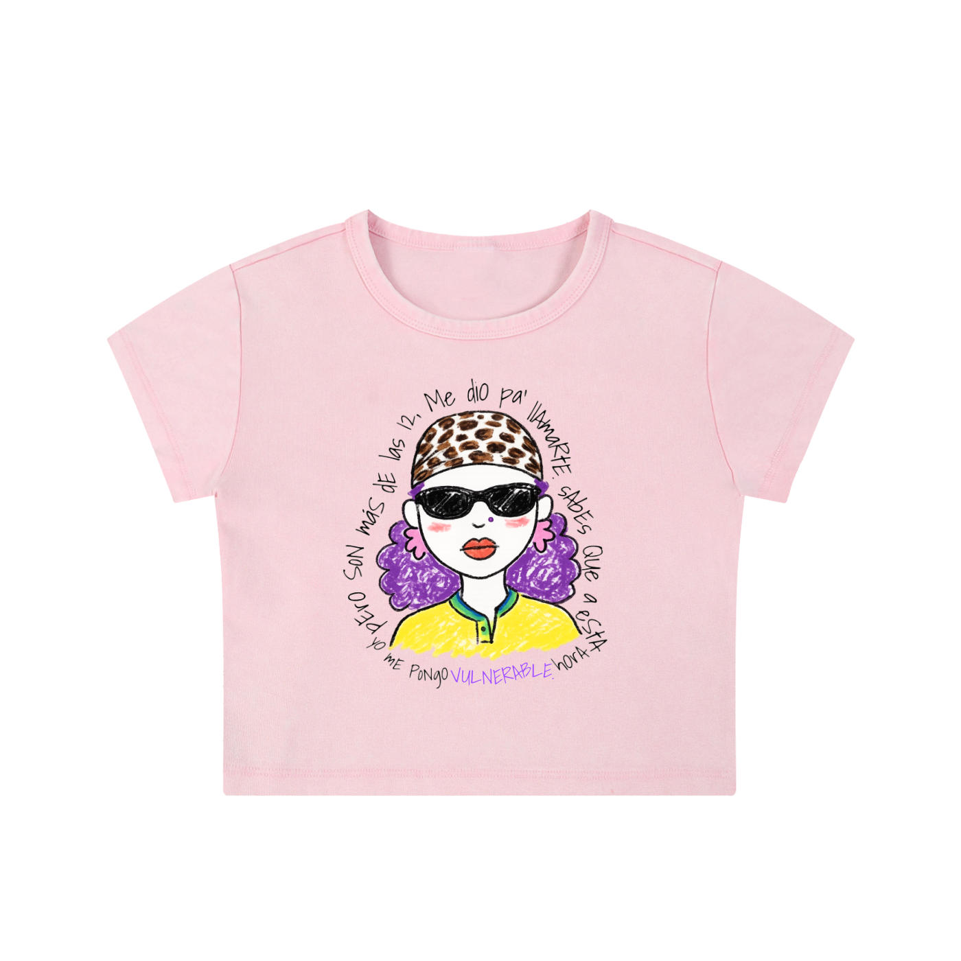 Lenexxsita Vulnerable Crop Top