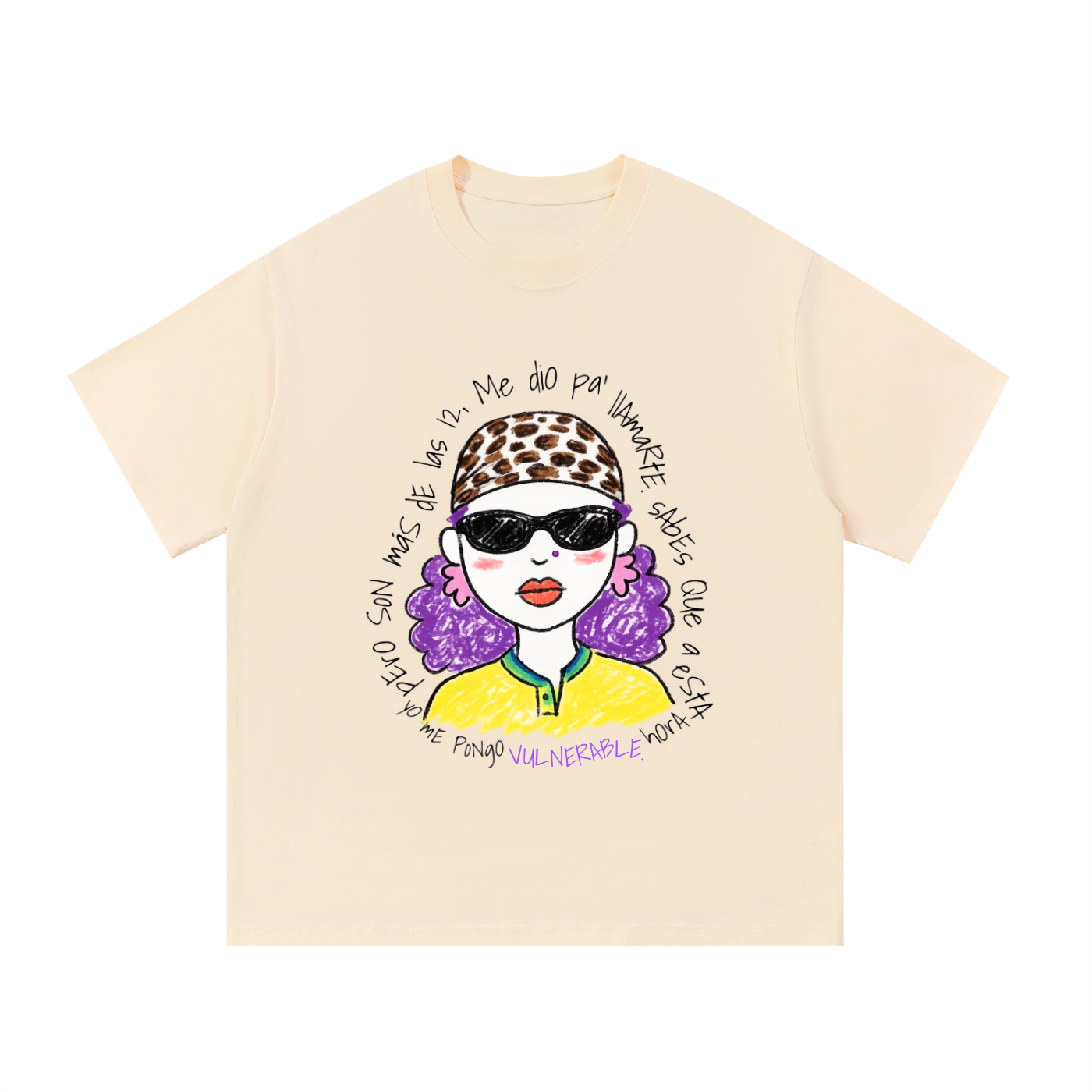 Lenexxsita Vulnerable T-Shirt (Pastels)